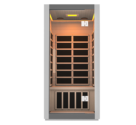 HC-16.png Infrared Sauna - Front View
